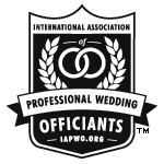 Logo of the International Association of
                  Professional Wedding Officiants