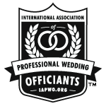 Logo of the International Association of
                  Professional Wedding Officiants